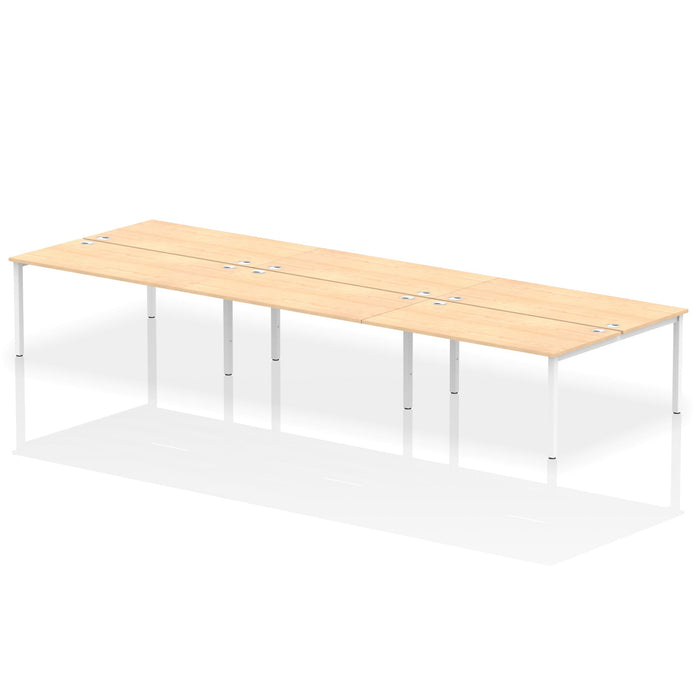 Impulse B2B Bench Desk - 6 Person