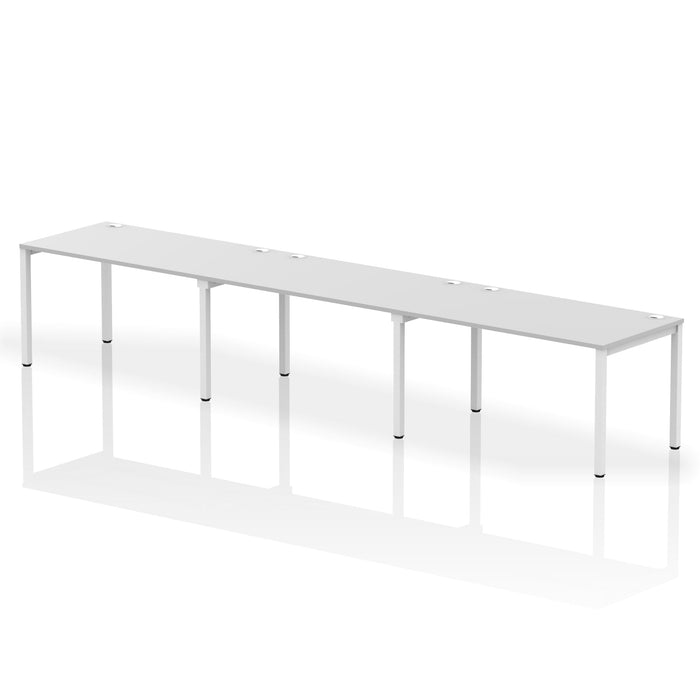 Impulse Single Row Bench Desk - 3 Person