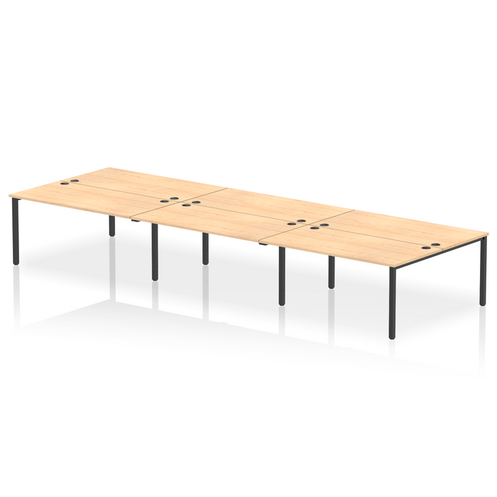 Impulse B2B Bench Desk - 6 Person