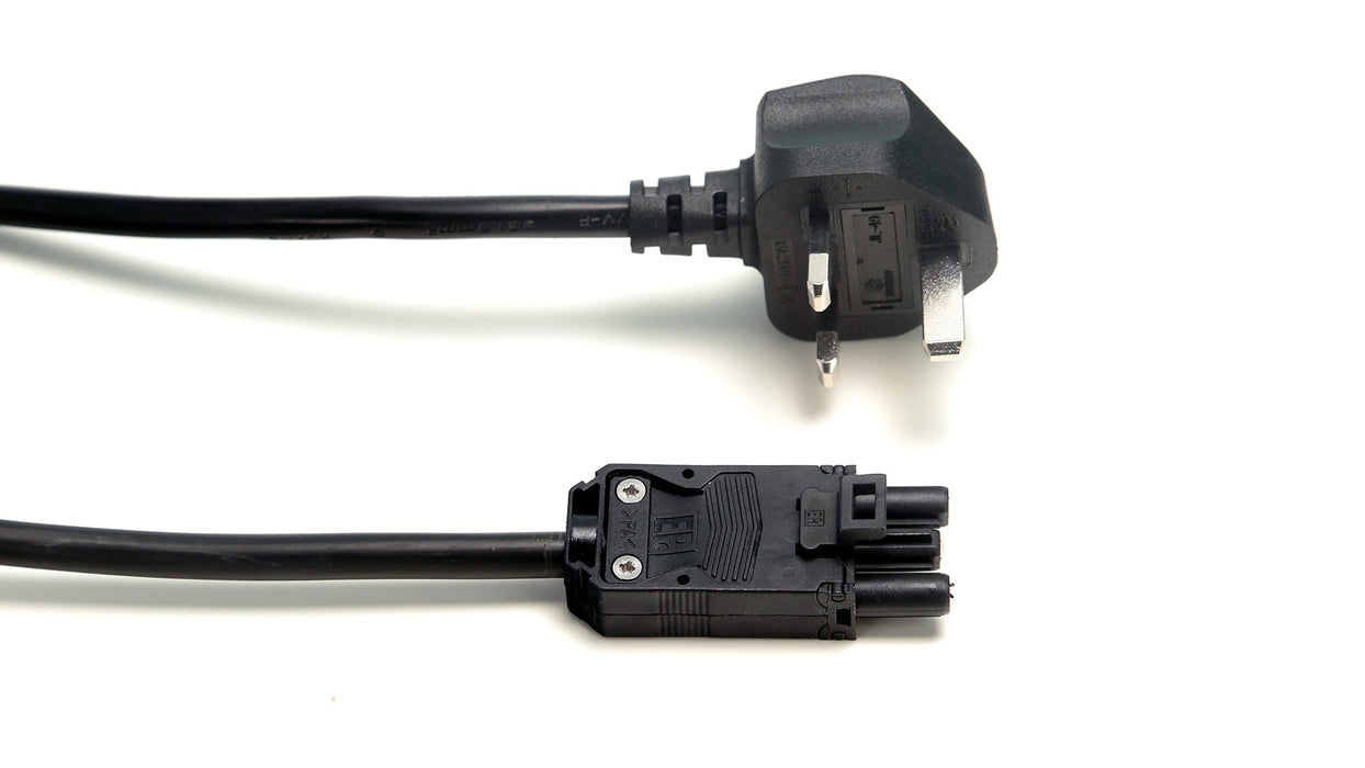 Impulse Mains Lead UK Plug to 3 Pole Connector