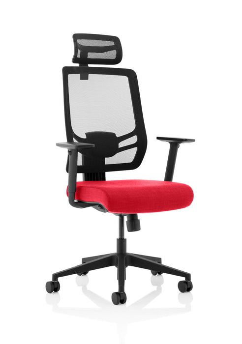 Ergo Twist High Mesh Back Task Operator Office Chair with Arms