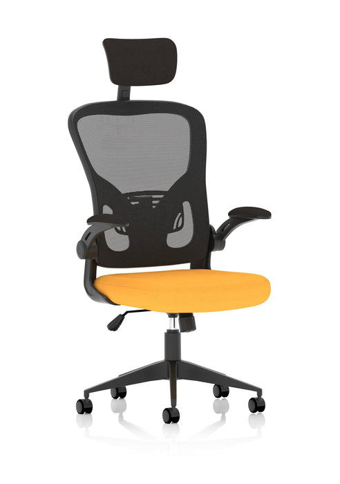 Ace Executive Mesh Chair With Folding Arms