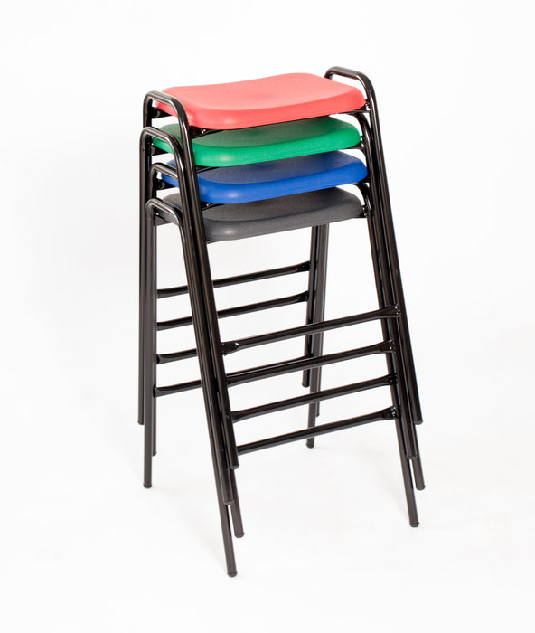 KM NP Stool, 610mm, Black Frame