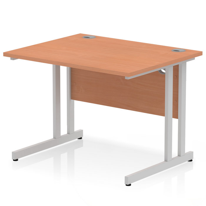 EE - Impulse 1000mm Straight Desk Cantilever Leg