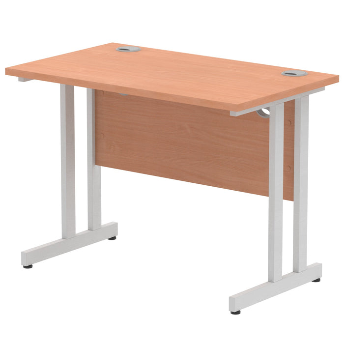 EE - Impulse 1000mm Slimline Desk Cantilever Leg