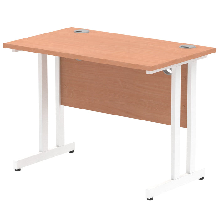 EE - Impulse 1000mm Slimline Desk Cantilever Leg