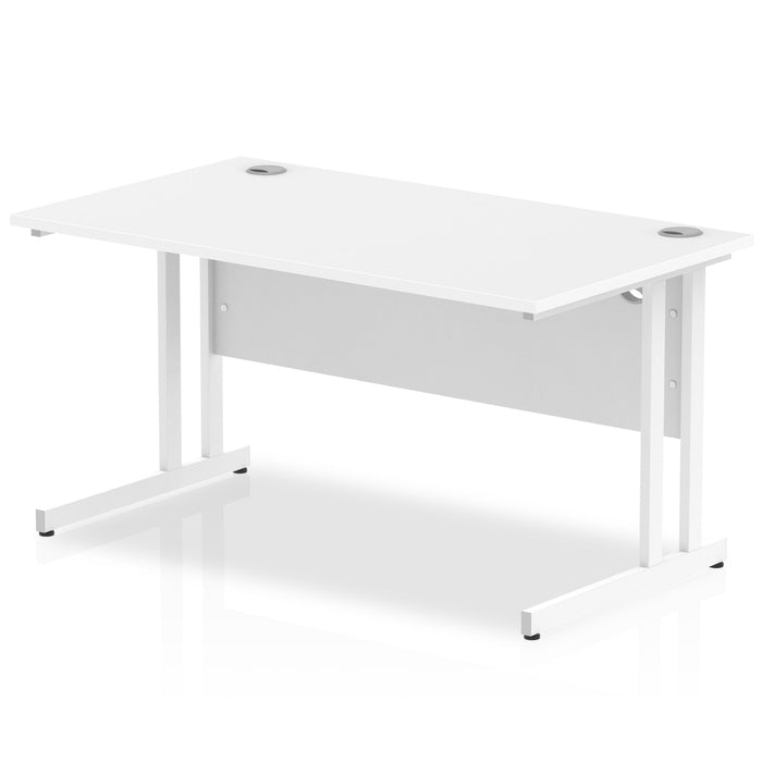 OE - Impulse 1400mm Straight Desk Cantilever Leg