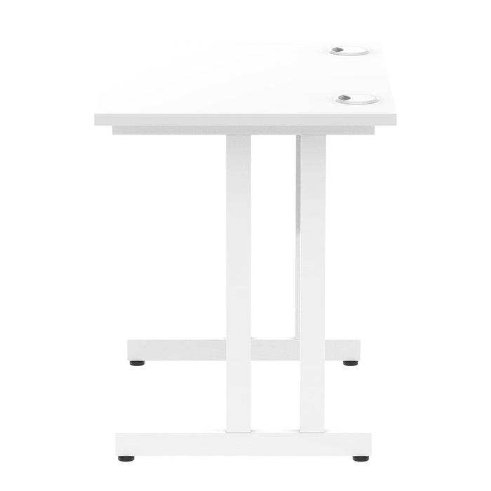 Impulse 800mm Slimline Desk Cantilever Leg