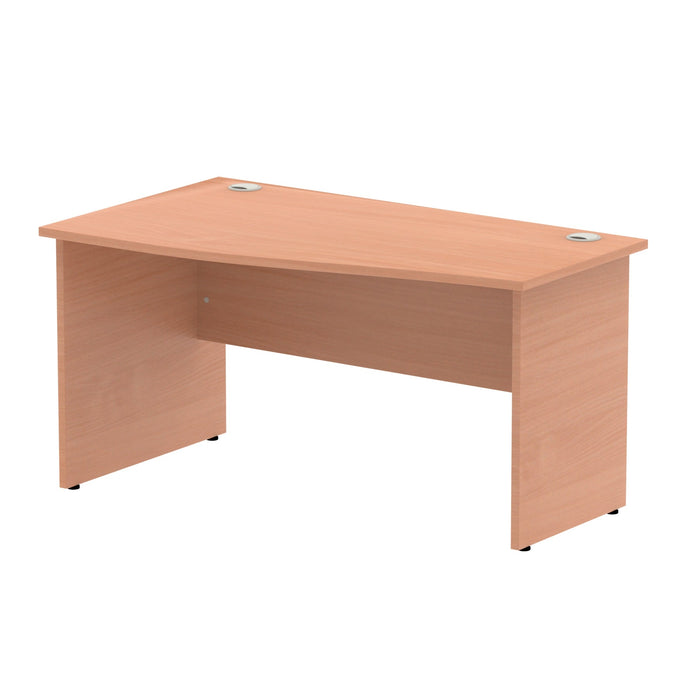 OE - Impulse Panel End Straight Desk With Mobile Pedestal