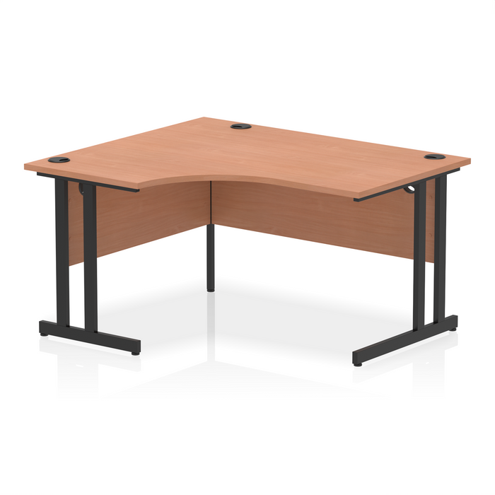 EE - Impulse Left Crescent Desk Cantilever Leg