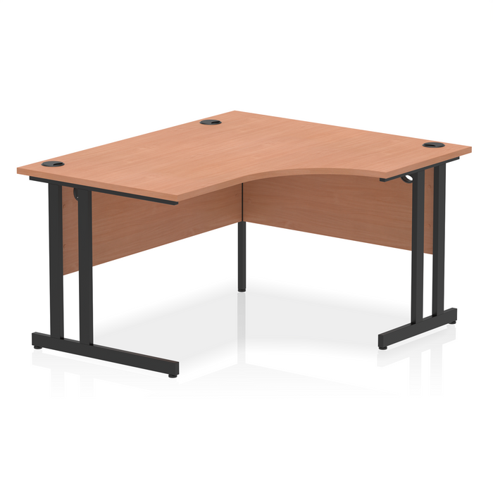 OE - Impulse 1400mm Right Crescent Desk Cantilever Leg