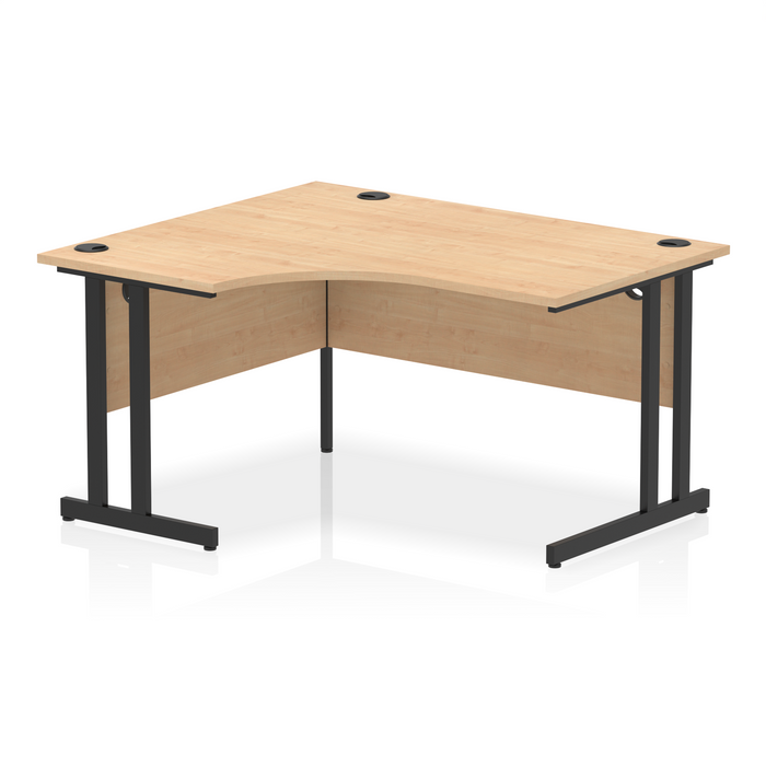OE - Impulse 1400mm Left Crescent Desk Cantilever Leg