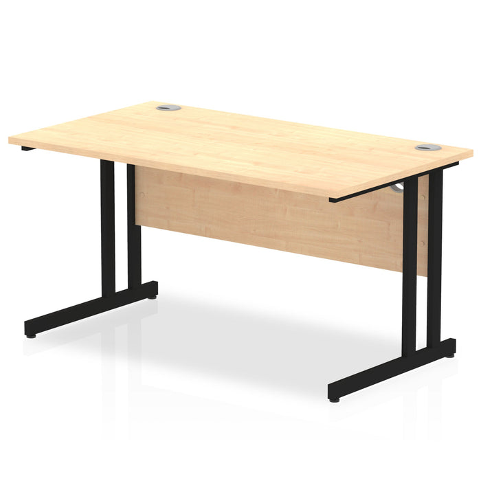 OE - Impulse 1400mm Straight Desk Cantilever Leg