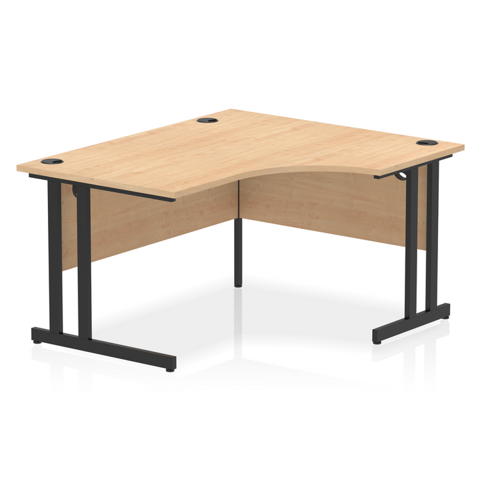 EE - Impulse 1400mm Right Crescent Desk Cantilever Leg