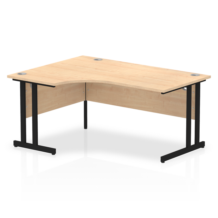 EE - Impulse Left Crescent Desk Cantilever Leg