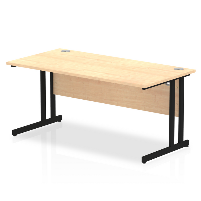 EE - Impulse 1600mm Straight Desk Cantilever Leg