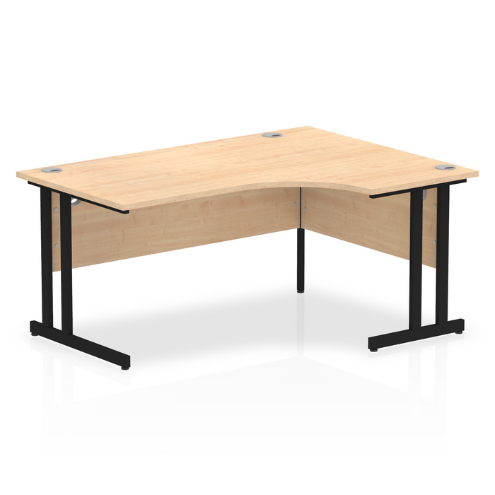 EE - Impulse 1600mm Right Crescent Desk Cantilever Leg