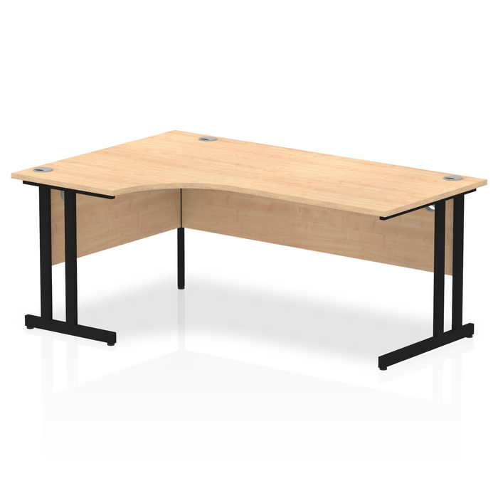 OE - Impulse 1800mm Left Crescent Desk Cantilever Leg