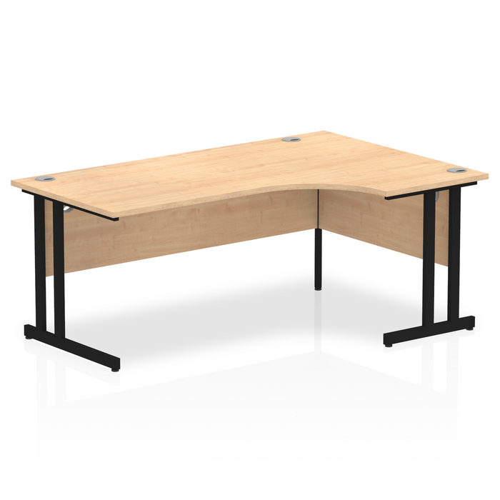 EE - Impulse 1800mm Right Crescent Desk Cantilever Leg
