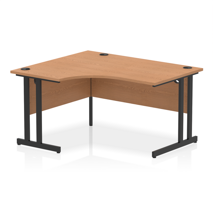 OE - Impulse 1400mm Left Crescent Desk Cantilever Leg