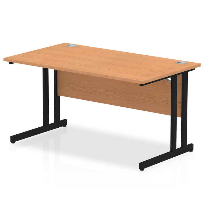 EE - Impulse 1400mm Straight Desk Cantilever Leg