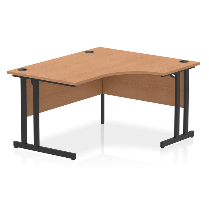 EE - Impulse 1400mm Right Crescent Desk Cantilever Leg