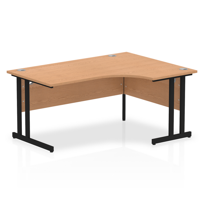 EE - Impulse 1600mm Right Crescent Desk Cantilever Leg