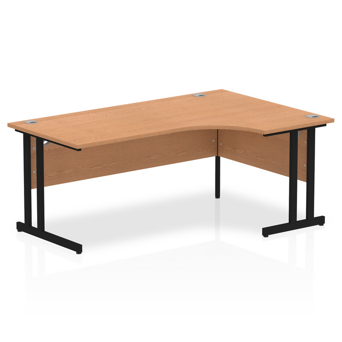 OE - Impulse 1800mm Right Crescent Desk Cantilever Leg