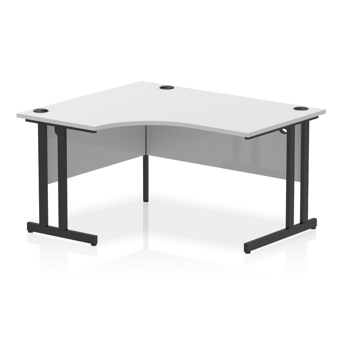 OE - Impulse 1400mm Left Crescent Desk Cantilever Leg
