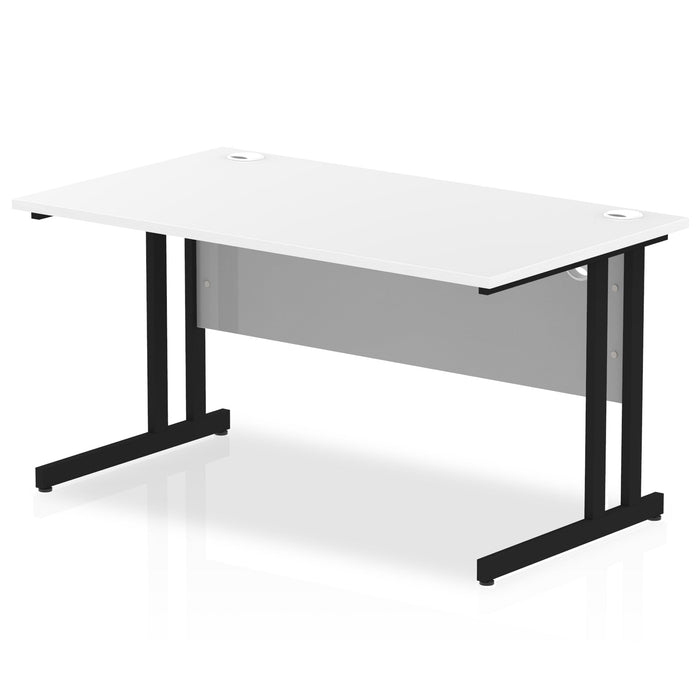 OE - Impulse 1400mm Straight Desk Cantilever Leg