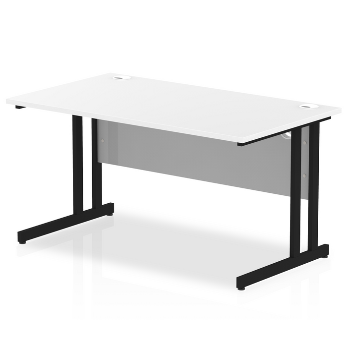 EE - Impulse 1400mm Straight Desk Cantilever Leg