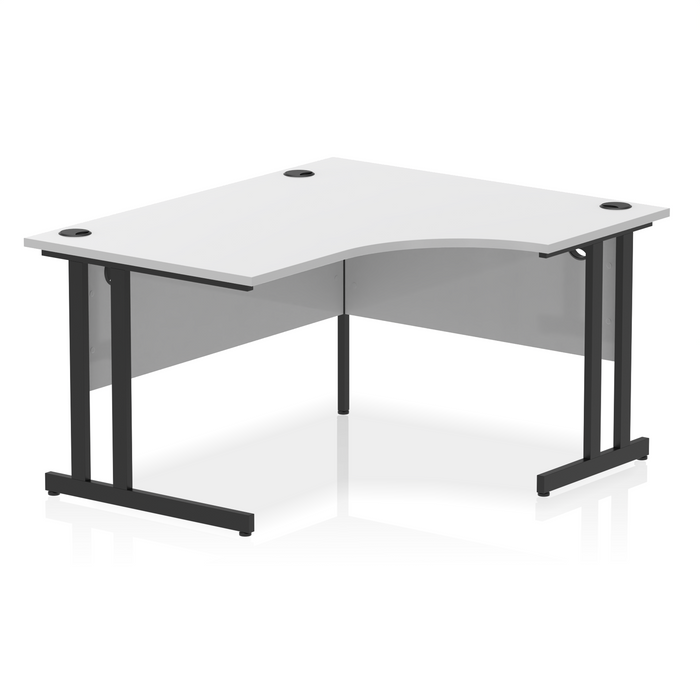 EE - Impulse 1400mm Right Crescent Desk Cantilever Leg