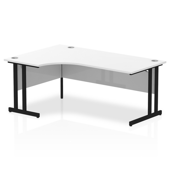 EE - Impulse Left Crescent Desk Cantilever Leg