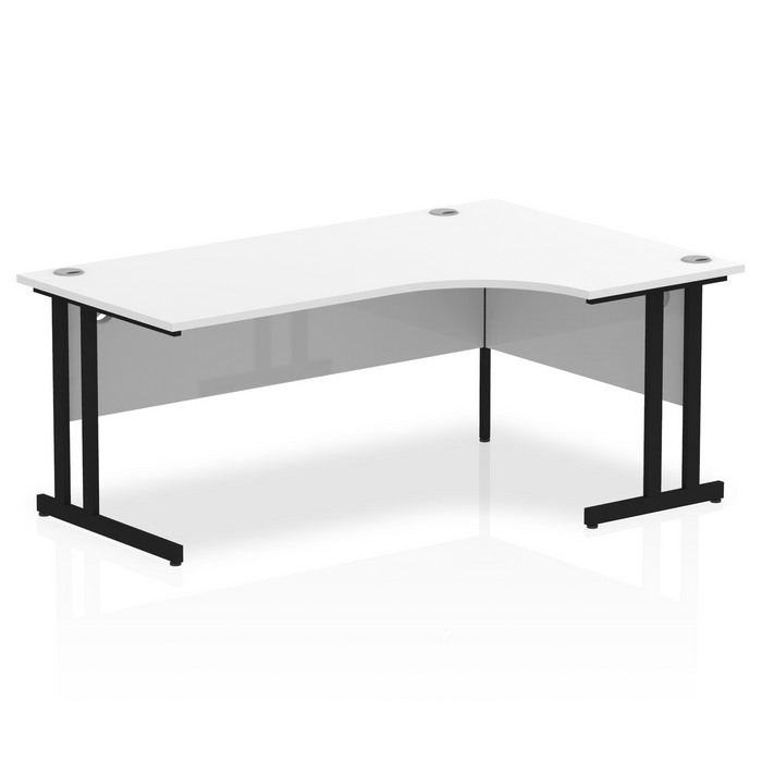 OE - Impulse 1800mm Right Crescent Desk Cantilever Leg