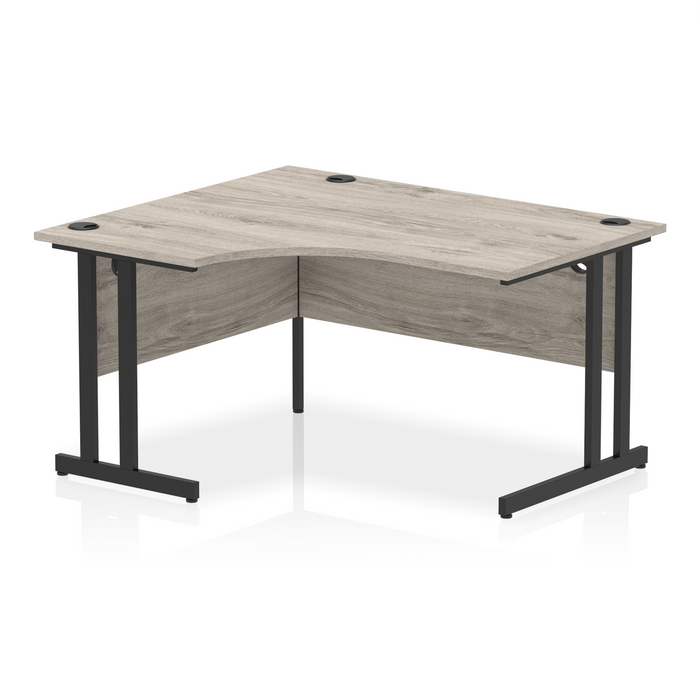 OE - Impulse 1400mm Left Crescent Desk Cantilever Leg