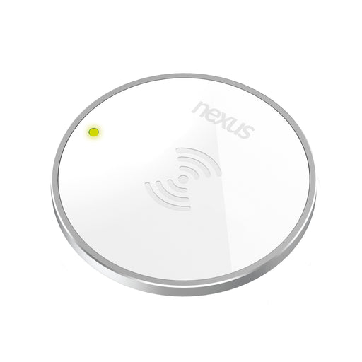 Round In-Desk Wireless Power Module | White