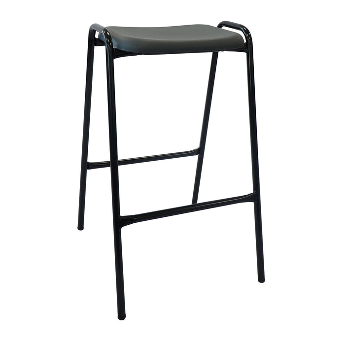 KM NP Stool, 610mm, Black Frame