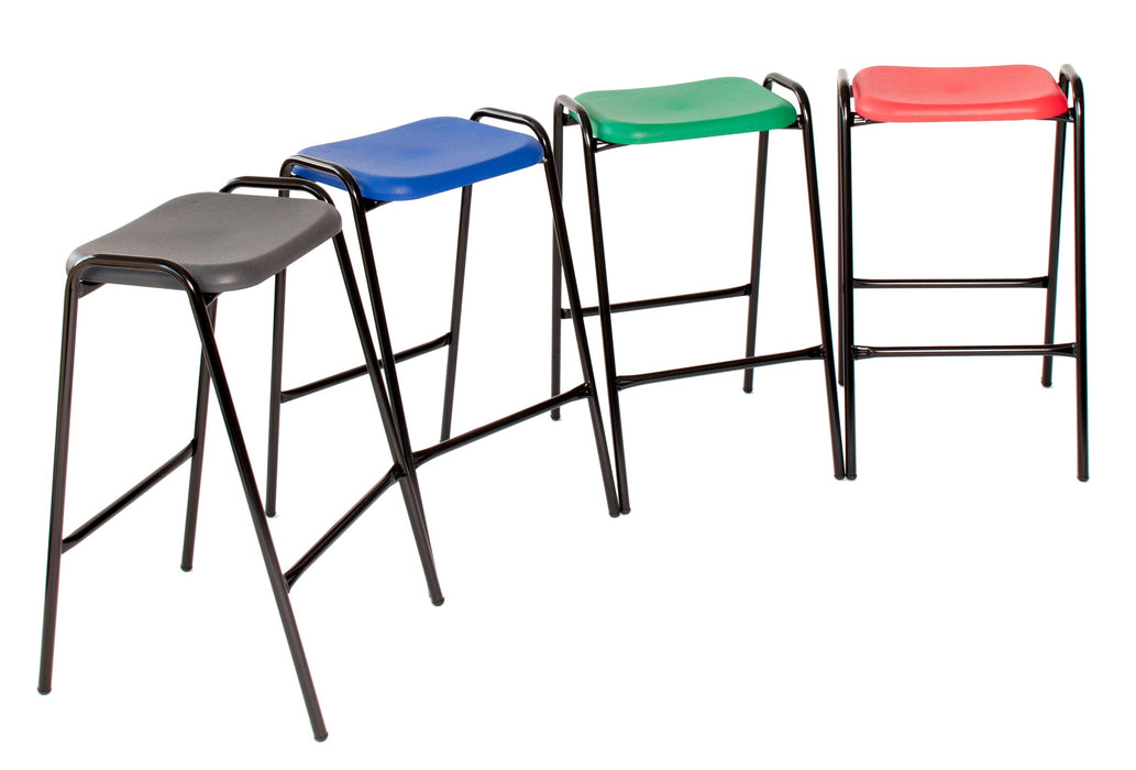 KM NP Stool, 610mm, Black Frame