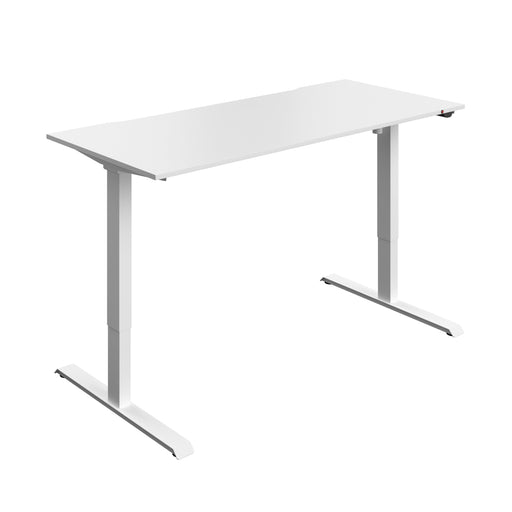 Okoform Heated Dual Motor Height Adjustable Desk (FSC) | 1800X800 | White/White