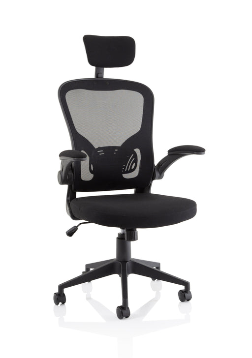 Ace Executive Mesh Chair With Folding Arms