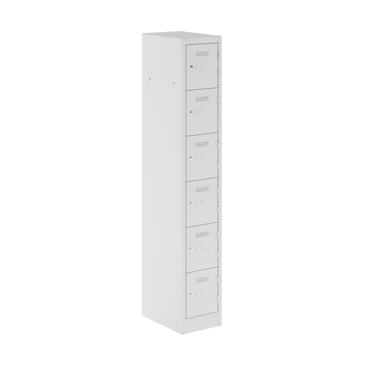 Primary 6 Door Single Locker Column — UK Office Furniture