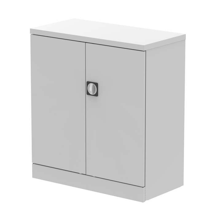 OE - Qube Stationery 2 Door Cupboard With Shelf