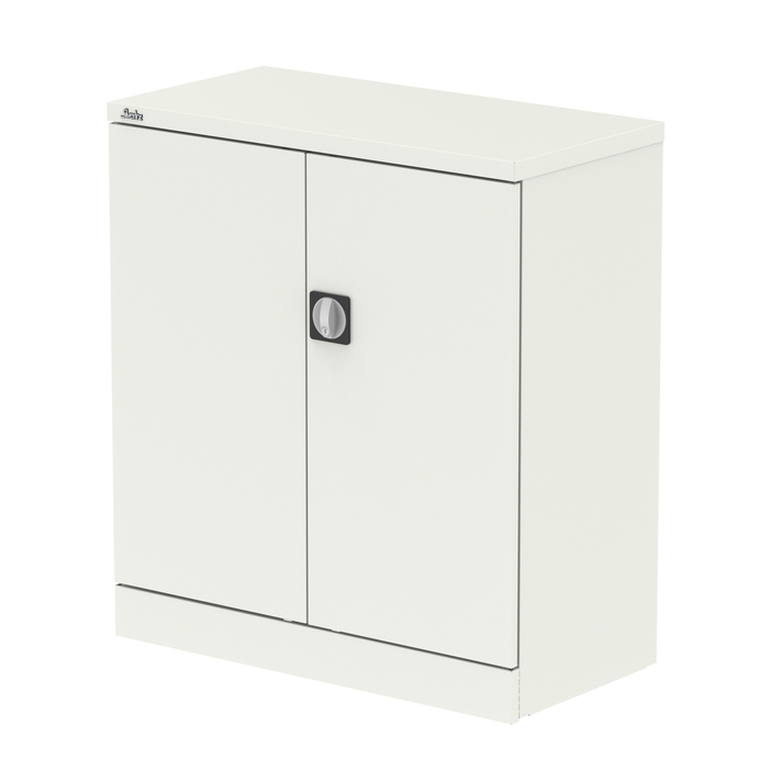 EE - Qube Stationery 2 Door Cupboard With Shelf