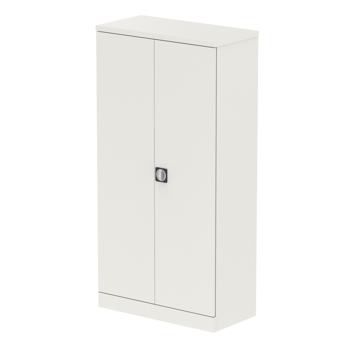 OE - Qube Stationery 2 Door Cupboard With Shelf