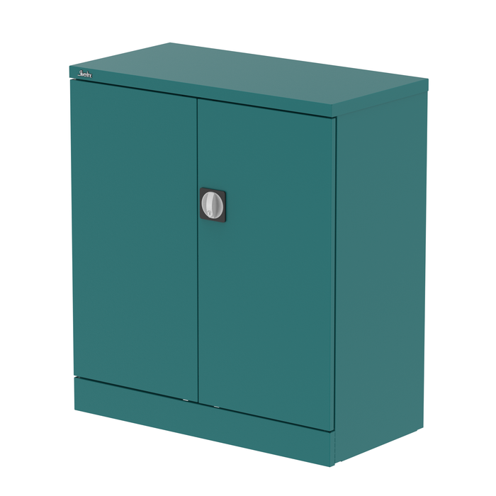 EE - Qube Stationery 2 Door Cupboard With Shelf