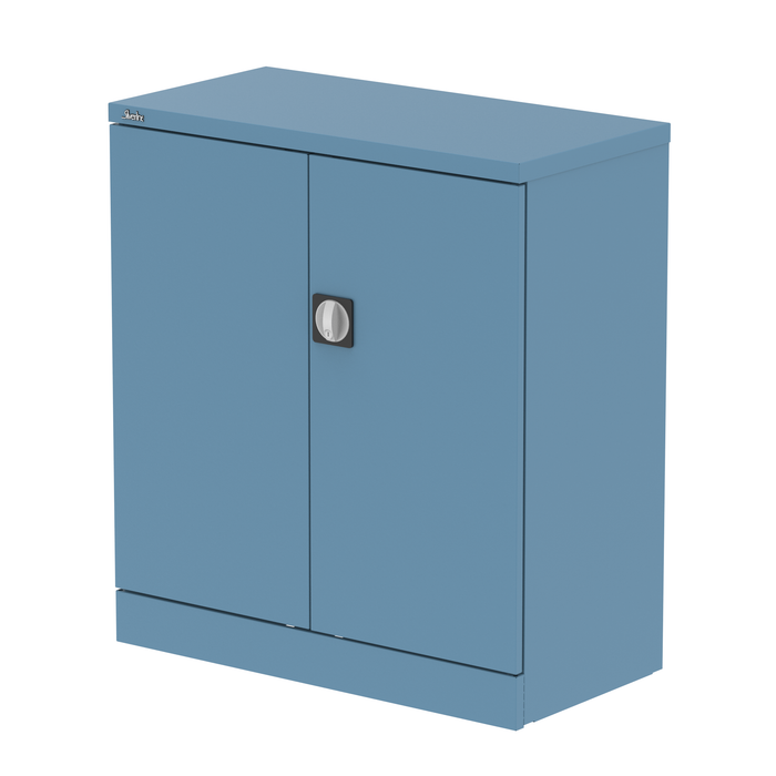 EE - Qube Stationery 2 Door Cupboard With Shelf
