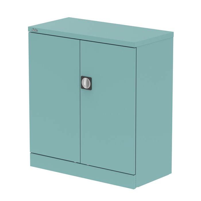 EE - Qube Stationery 2 Door Cupboard With Shelf