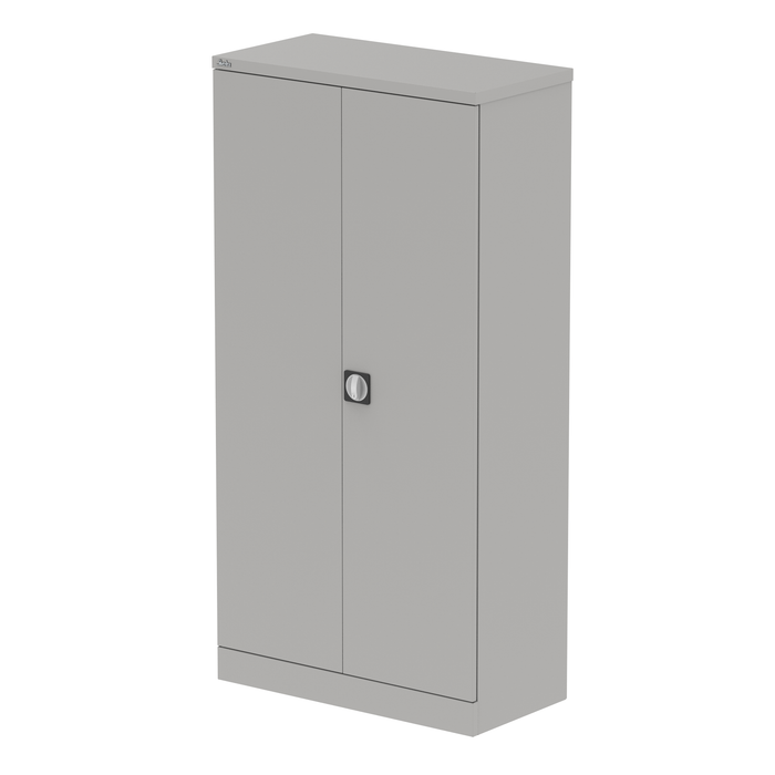EE - Qube Stationery 2 Door Cupboard With Shelf