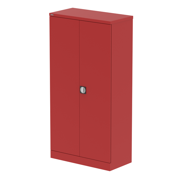 EE - Qube Stationery 2 Door Cupboard With Shelf