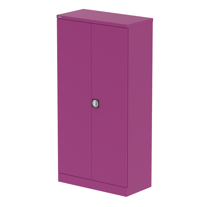 EE - Qube Stationery 2 Door Cupboard With Shelf